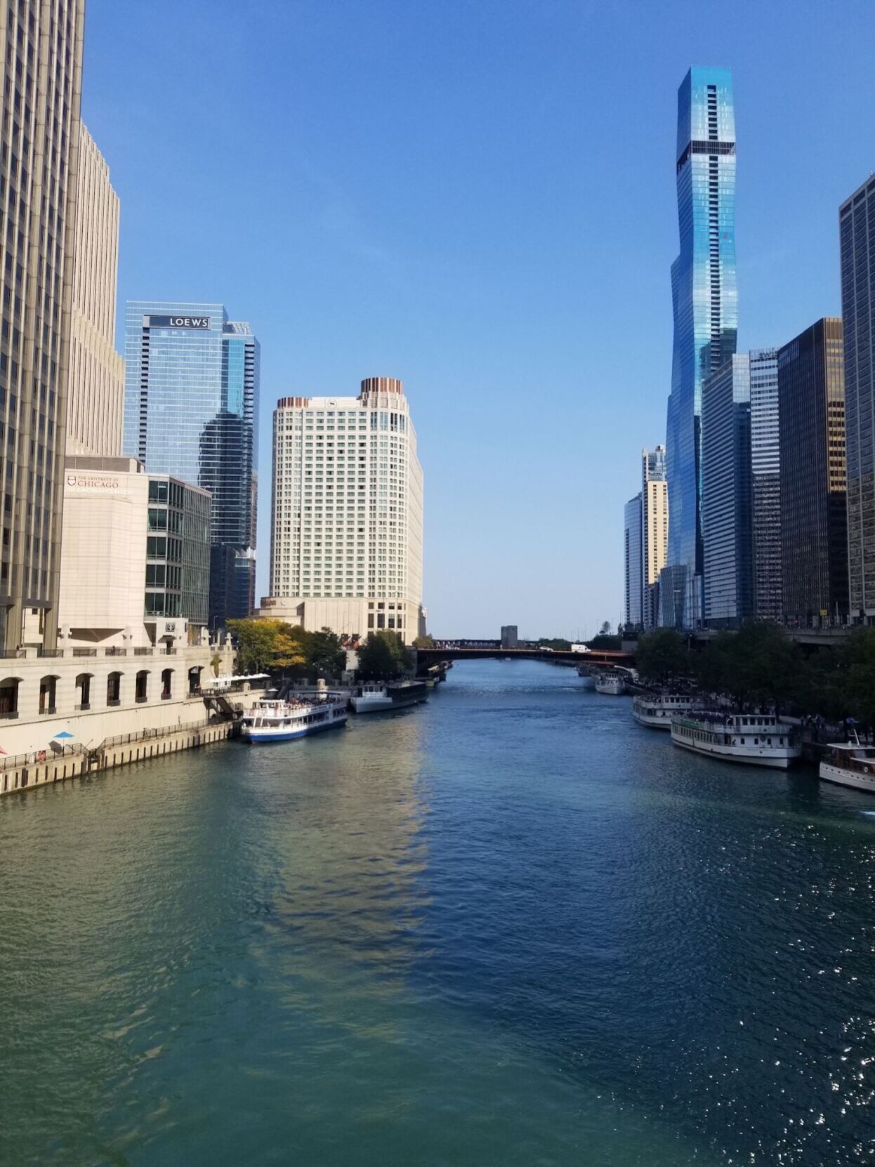 Chicago River cruise